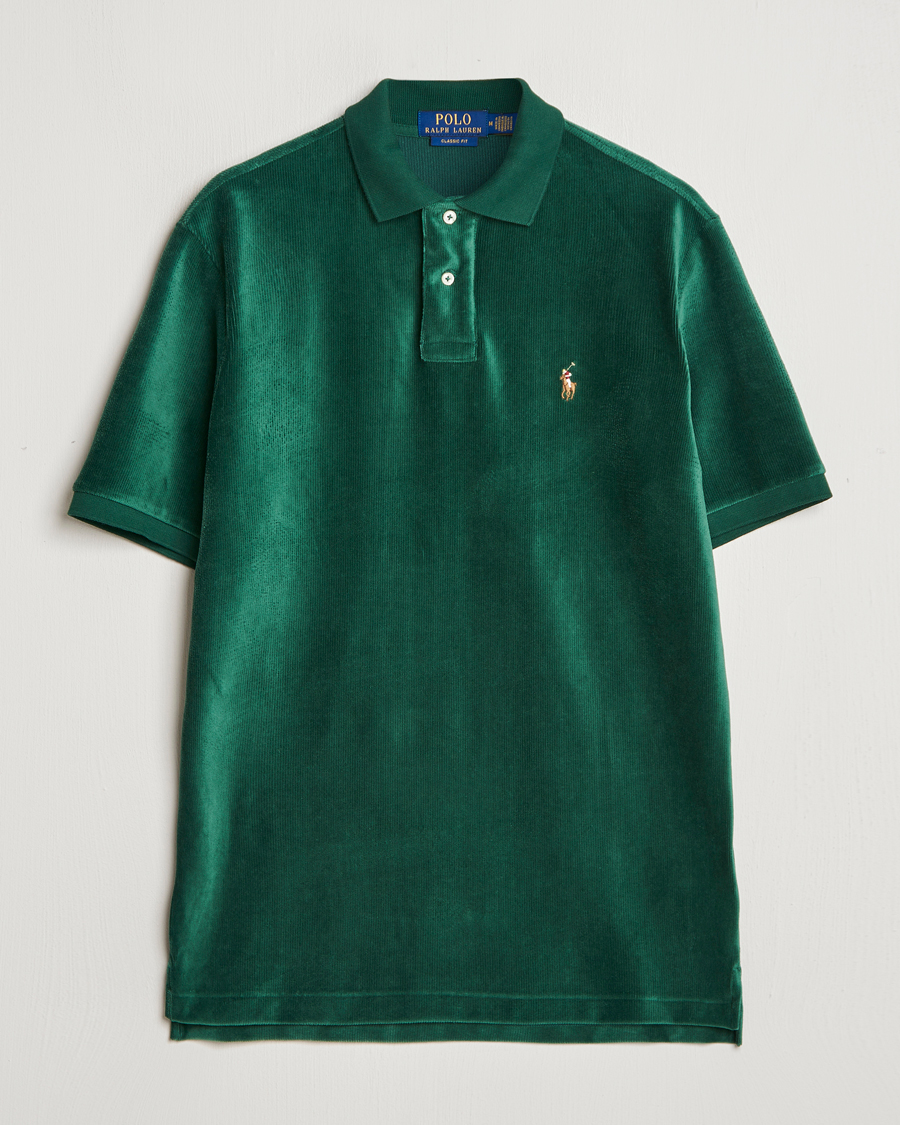Men | Polo Shirts | Polo Ralph Lauren | Corduroy Polo Moss Agate