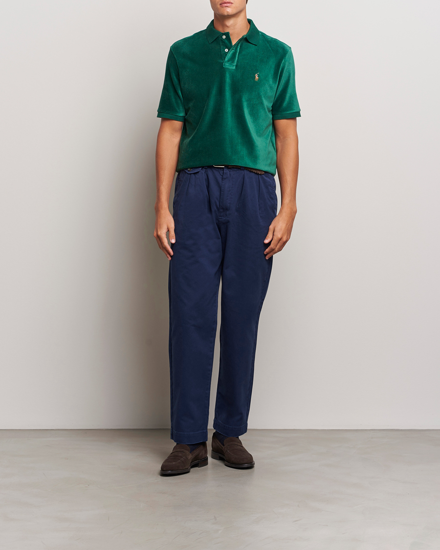 Men | Polo Shirts | Polo Ralph Lauren | Corduroy Polo Moss Agate