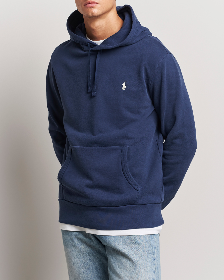 Men | Sweaters & Knitwear | Polo Ralph Lauren | Loopback Terry Hoodie Cruise Navy