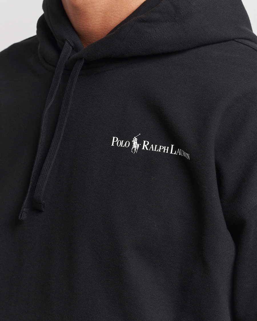 Men | Sweaters & Knitwear | Polo Ralph Lauren | Heavy Fleece Hoodie Polo Black