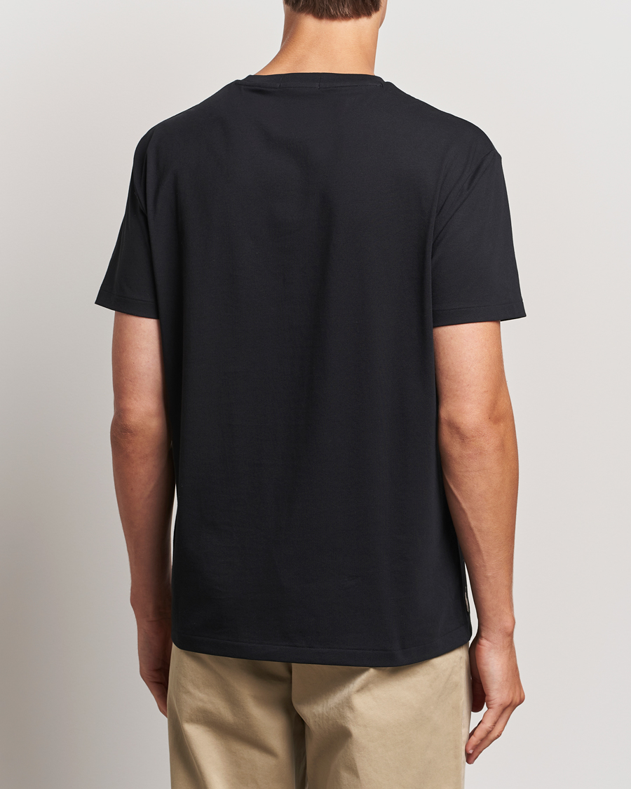 Men | T-Shirts | Polo Ralph Lauren | RL Varsity Tee Polo Black