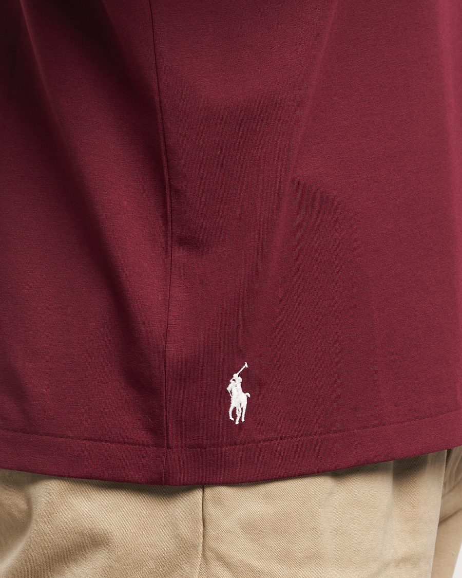 Men | T-Shirts | Polo Ralph Lauren | RL Varsity Tee Classic Wine