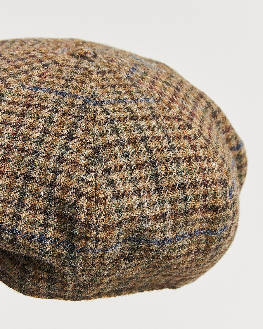 Men | Polo Ralph Lauren Newsboy Herringbone Cap Sage/Tan | Polo Ralph Lauren | Newsboy Herringbone Cap Sage/Tan