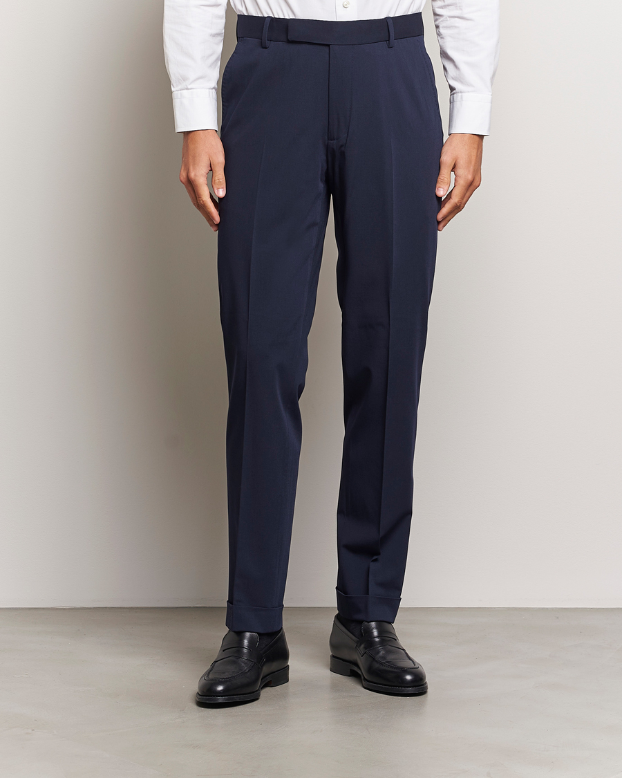 Men | Trousers | Polo Ralph Lauren | Chester Twill Trousers Navy