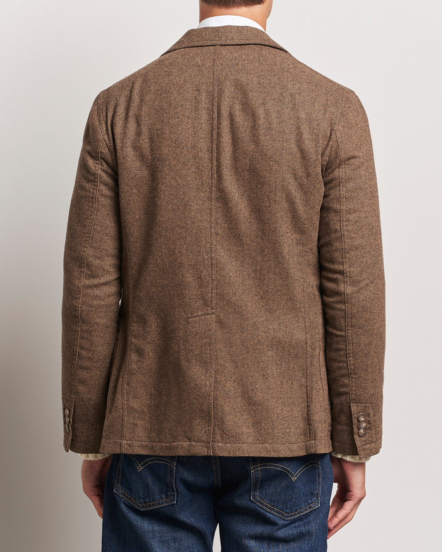 Men | Blazers | Polo Ralph Lauren | Classic Herringbone Sportcoat Brown/Tan