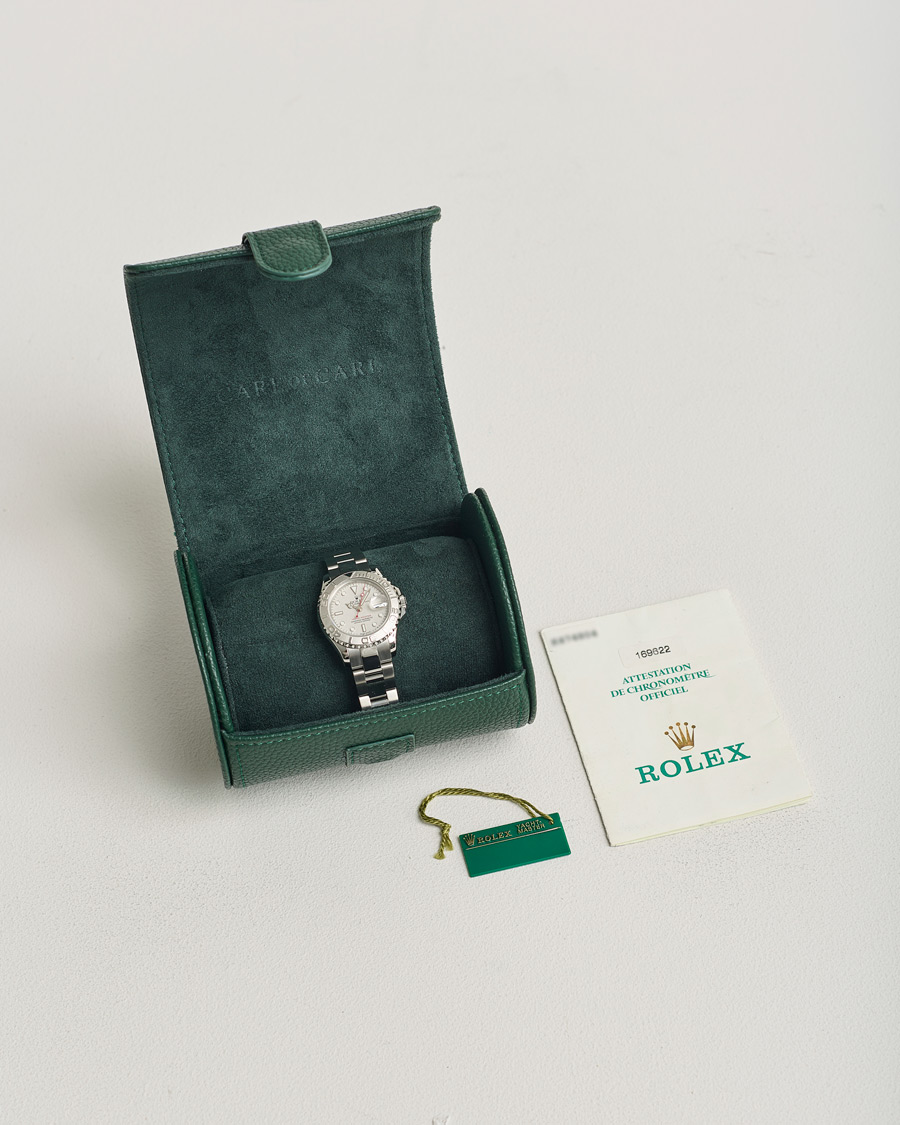 Men | Rolex Pre-Owned Yachtmaster 169622 Silver | Rolex Pre-Owned | Yachtmaster 169622 Silver