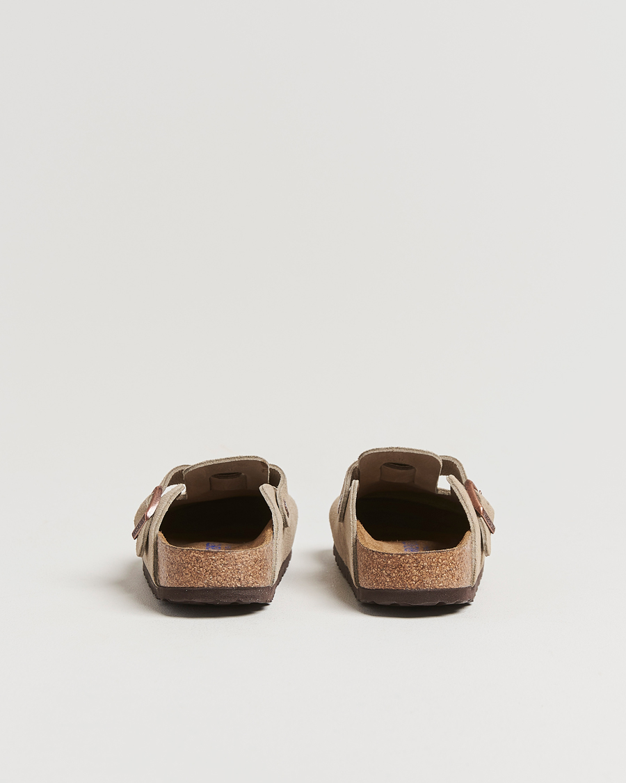 Men | Sandals & Slides | BIRKENSTOCK | Woman Boston Soft Footbed Taupe Suede