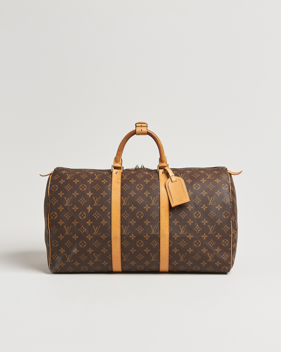 Men | Louis Vuitton Pre-Owned Keepall 50 Monogram | Louis Vuitton Pre-Owned | Keepall 50 Monogram