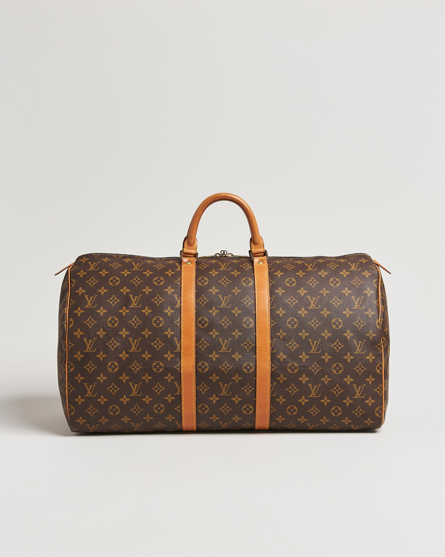 Men | Louis Vuitton Pre-Owned Keepall 55 Monogram | Louis Vuitton Pre-Owned | Keepall 55 Monogram