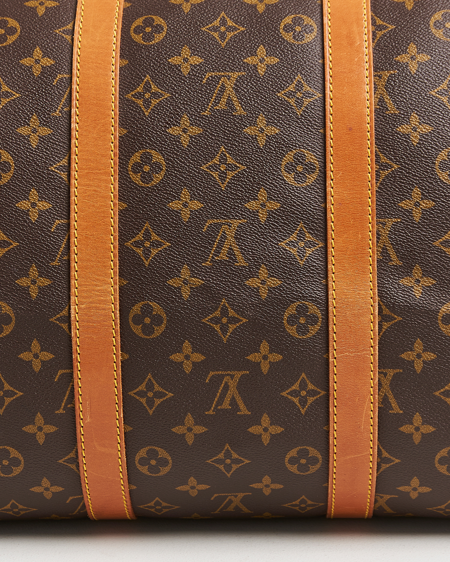 Men | Louis Vuitton Pre-Owned Keepall 55 Monogram | Louis Vuitton Pre-Owned | Keepall 55 Monogram