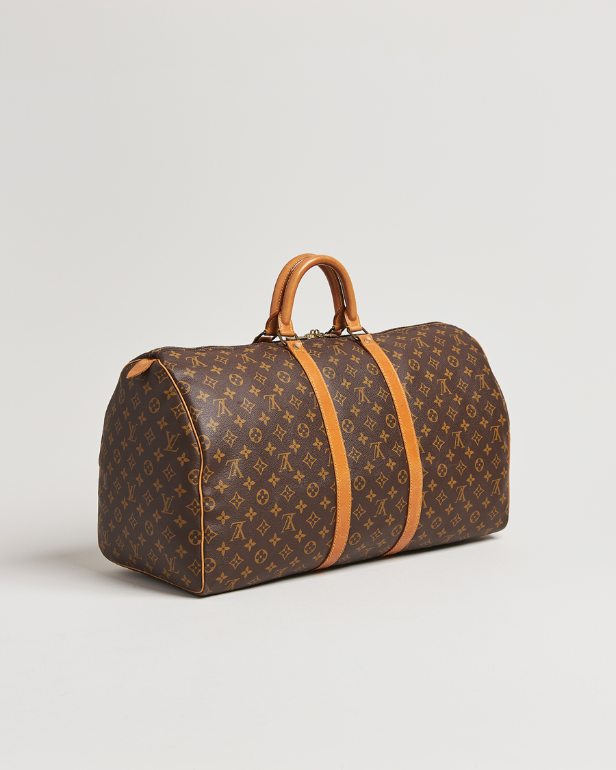Men | Louis Vuitton Pre-Owned Keepall 55 Monogram | Louis Vuitton Pre-Owned | Keepall 55 Monogram