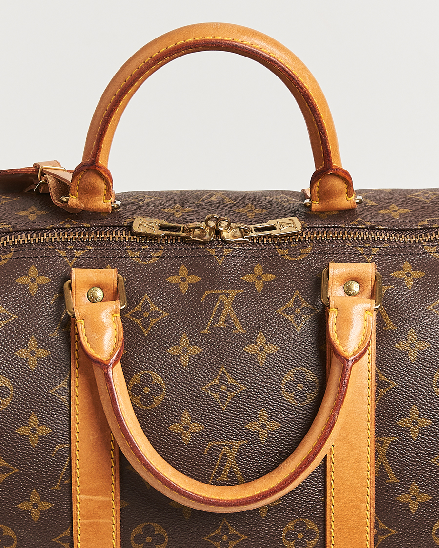 Men | Louis Vuitton Pre-Owned Keepall 55 Bag Monogram | Louis Vuitton Pre-Owned | Keepall 55 Bag Monogram