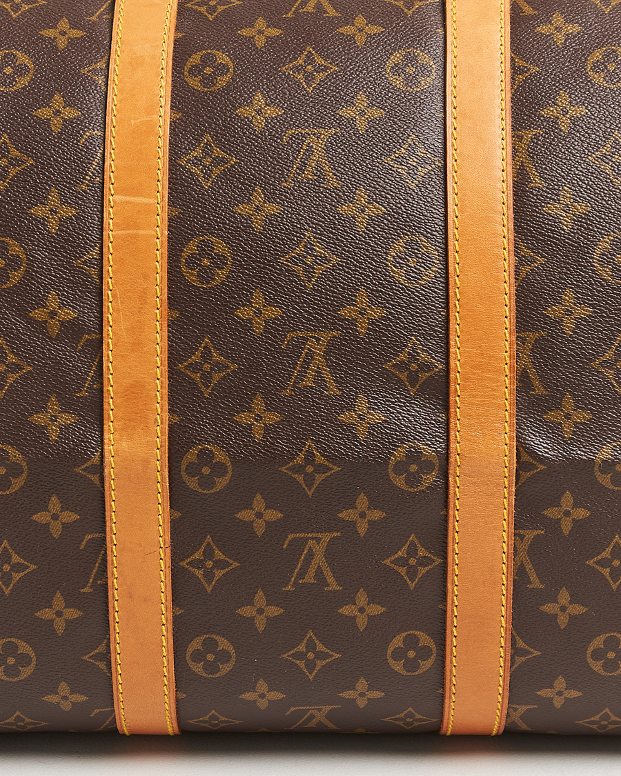 Men | Louis Vuitton Pre-Owned Keepall 55 Bag Monogram | Louis Vuitton Pre-Owned | Keepall 55 Bag Monogram