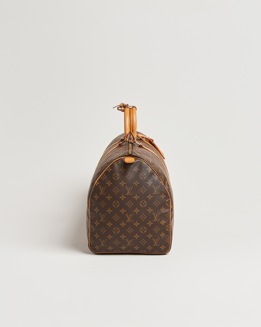 Men | Louis Vuitton Pre-Owned Keepall 55 Bag Monogram | Louis Vuitton Pre-Owned | Keepall 55 Bag Monogram