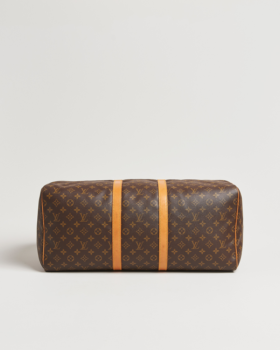 Men | Louis Vuitton Pre-Owned Keepall 55 Bag Monogram | Louis Vuitton Pre-Owned | Keepall 55 Bag Monogram