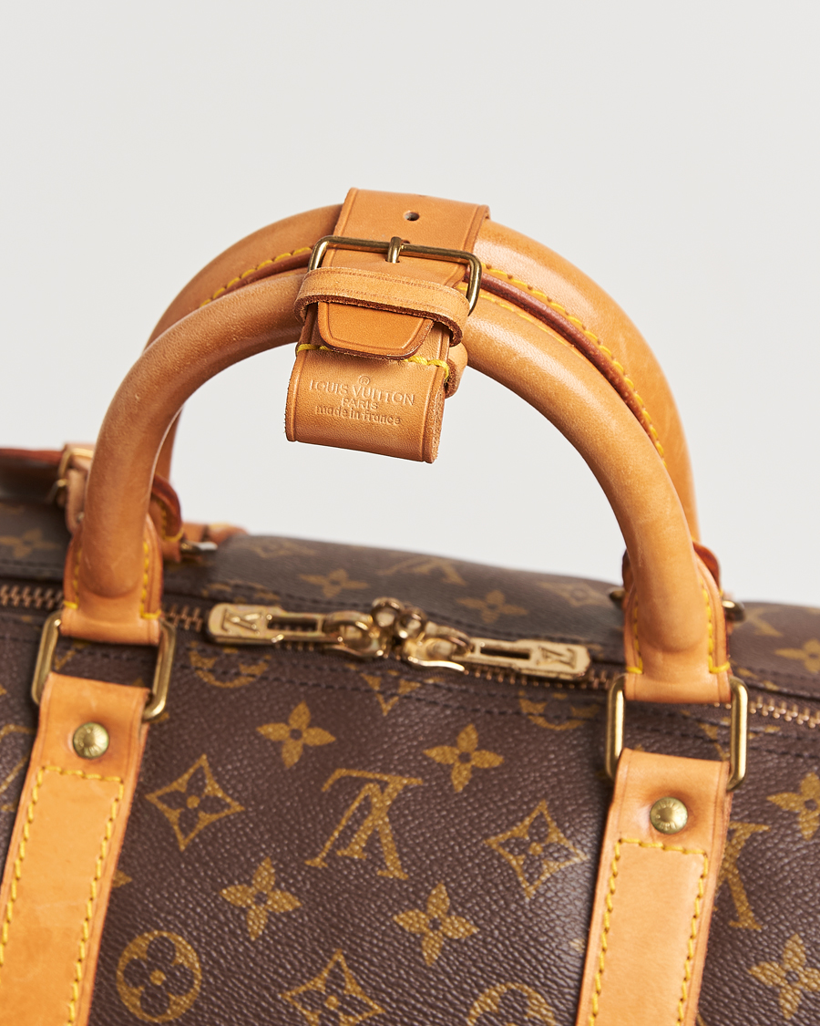 Men | Louis Vuitton Pre-Owned Keepall 55 Bag Monogram | Louis Vuitton Pre-Owned | Keepall 55 Bag Monogram