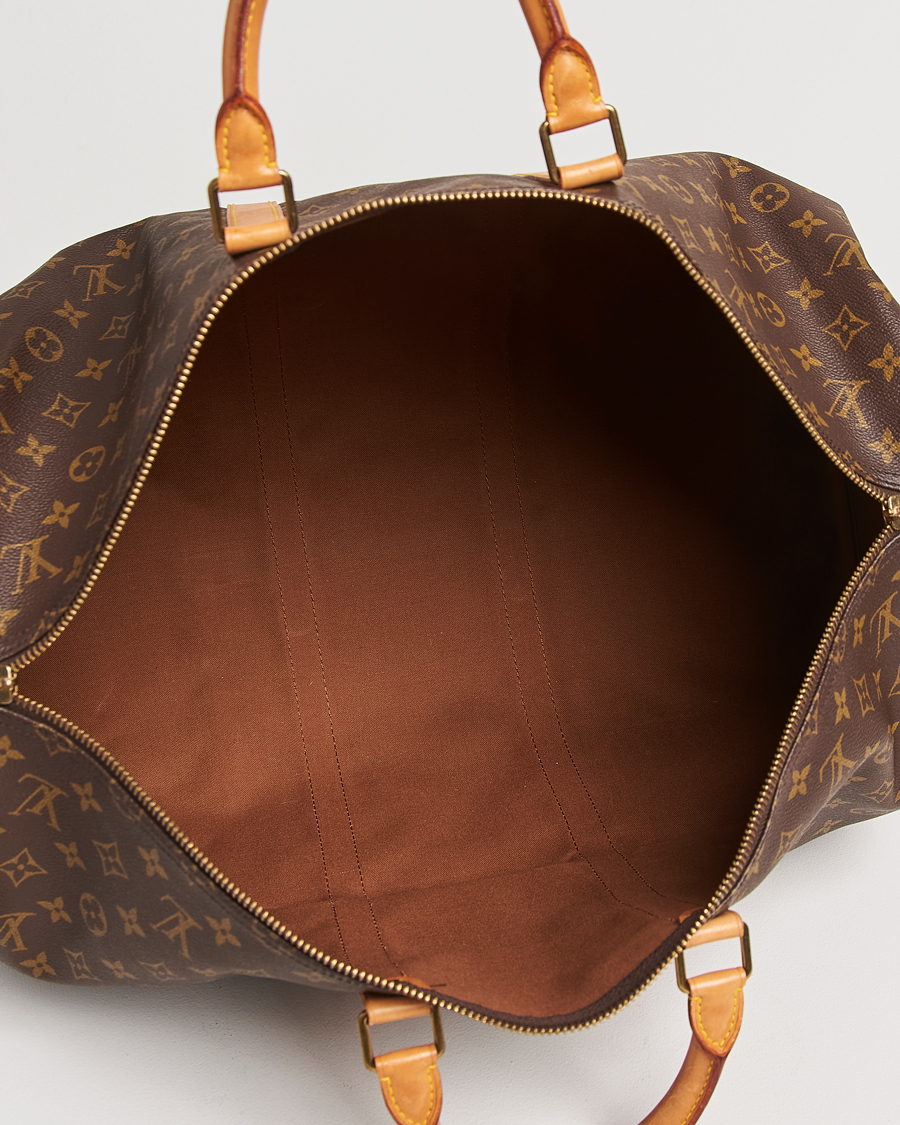 Men | Louis Vuitton Pre-Owned Keepall 55 Bag Monogram | Louis Vuitton Pre-Owned | Keepall 55 Bag Monogram