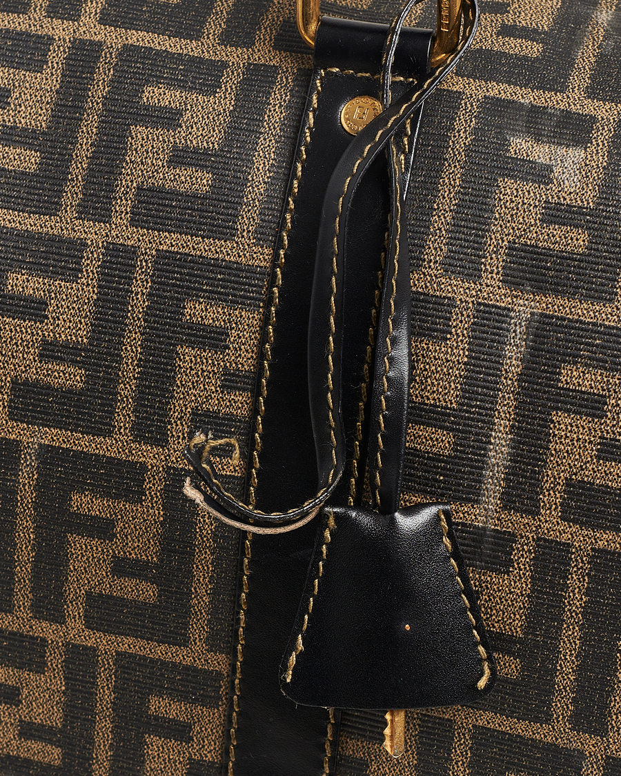 Fendi Pre-Owned Boston Duffle Bag Zucca Pattern at CareOfCarl.com