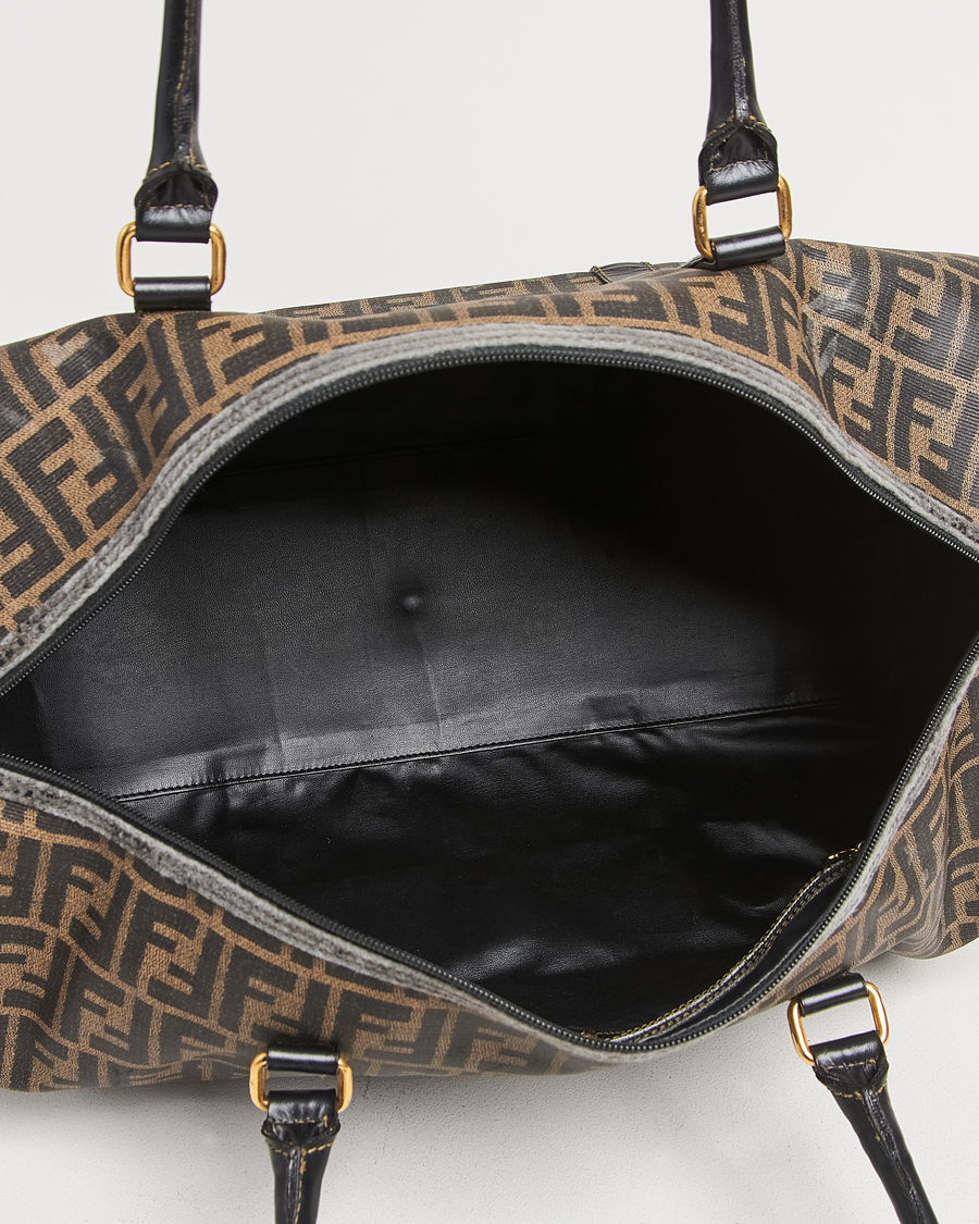 Fendi Pre-Owned Boston Duffle Bag Zucca Pattern at CareOfCarl.com