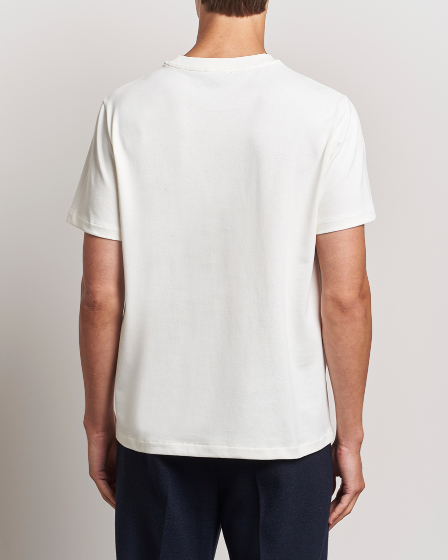 Men | T-Shirts | A.P.C. | Rue Madame T-Shirt White/Dark Navy