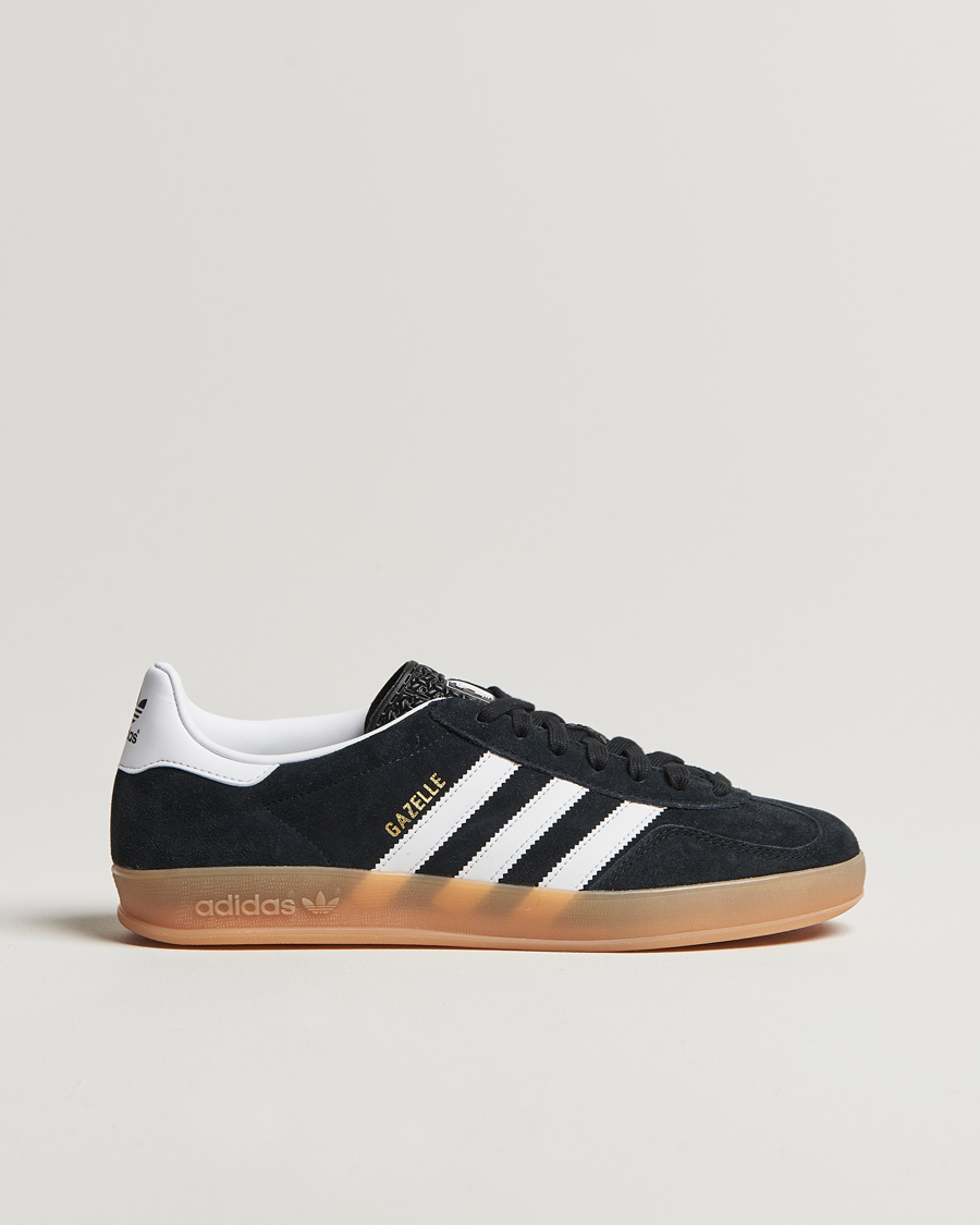 Men | Sneakers | adidas Originals | Gazelle Indoor Sneaker Black/White