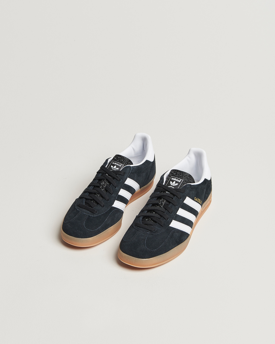 Men | Sneakers | adidas Originals | Gazelle Indoor Sneaker Black/White