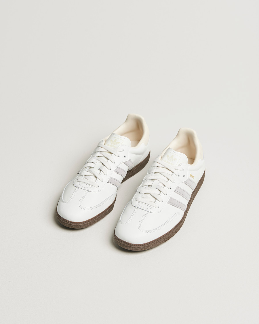 adidas Originals Samba Sneaker Off White/Grey at CareOfCarl.com adidas Originals Samba Sneaker Off White/Grey at CareOfCarl.com