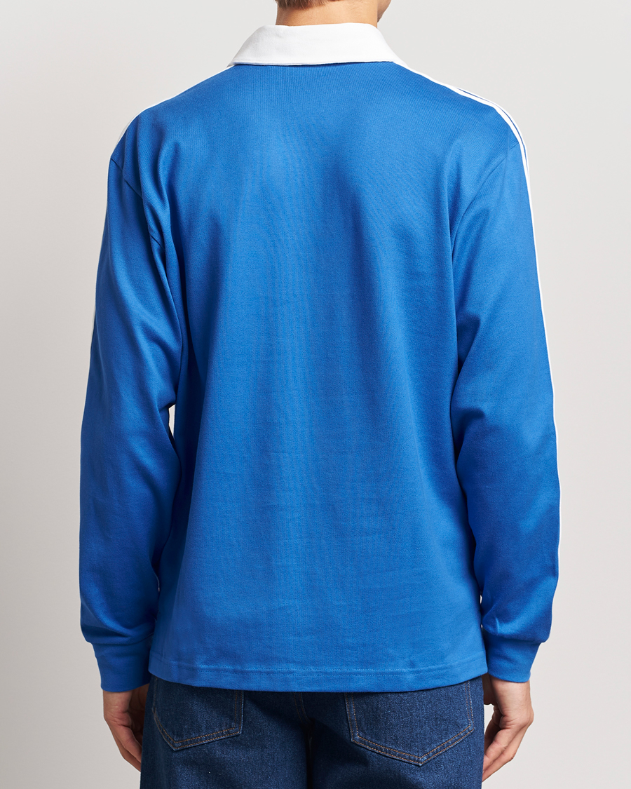 Men | Sweaters & Knitwear | adidas Originals | Rugby Polo Blue