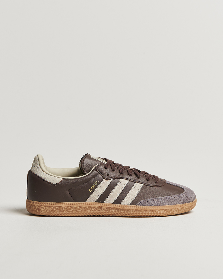 Men | Sneakers | adidas Originals | Samba OG Sneaker Dark Brown/Beige
