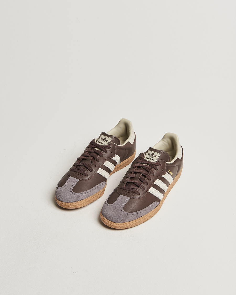 Men | Sneakers | adidas Originals | Samba OG Sneaker Dark Brown/Beige