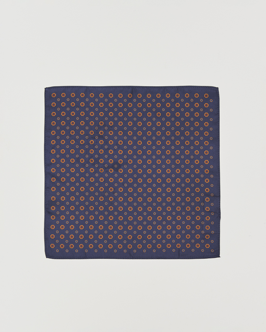 Men | Amanda Christensen Box Set Silk 8 cm Tie And Pocket Square Navy | Amanda Christensen | Box Set Silk 8 cm Tie And Pocket Square Navy