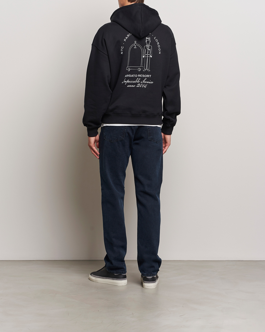 Men | Sweaters & Knitwear | Axel Arigato | Resort Hoodie Black