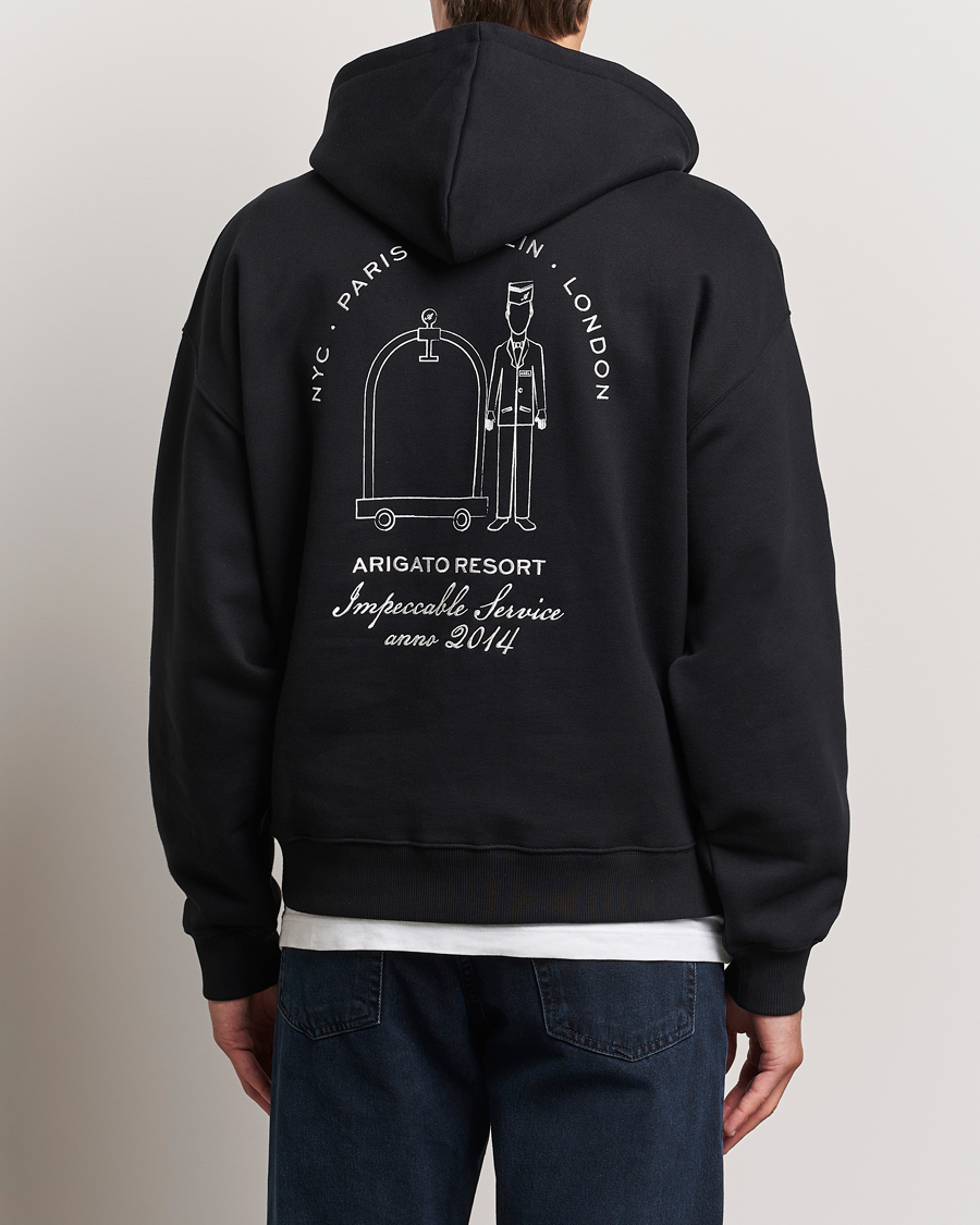 Men | Sweaters & Knitwear | Axel Arigato | Resort Hoodie Black