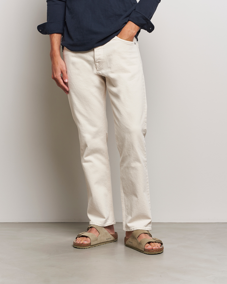 Men | Sandals & Slides | BIRKENSTOCK | Arizona Soft Footbed Faded Khaki Suede