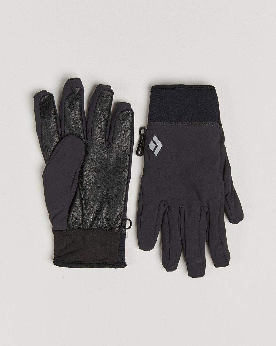 Men | Gloves | Black Diamond | Midweight Softshell Gloves Smoke