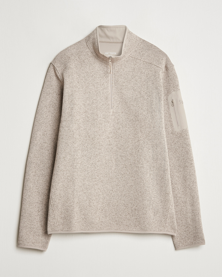 Men | Sweaters & Knitwear | Arc'teryx | Covert Half Zip  Rune Heather