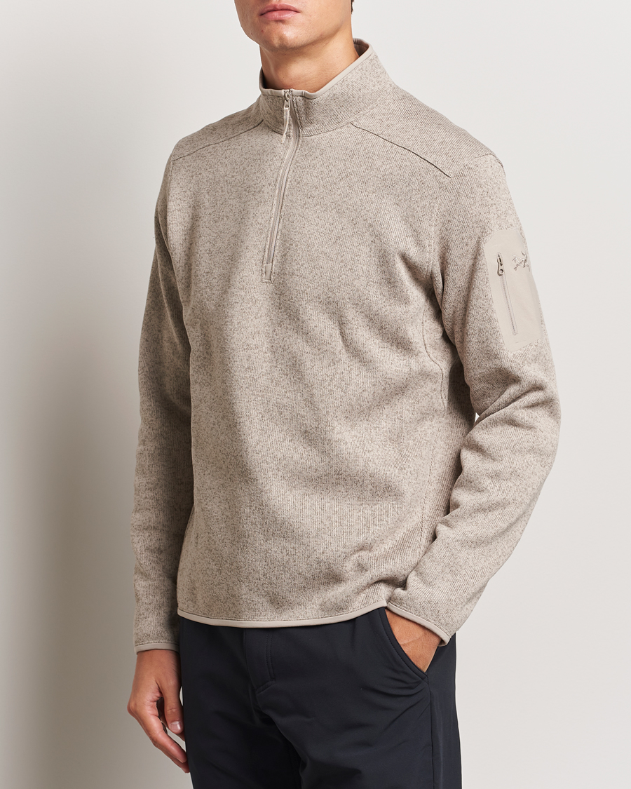 Men | Sweaters & Knitwear | Arc'teryx | Covert Half Zip  Rune Heather