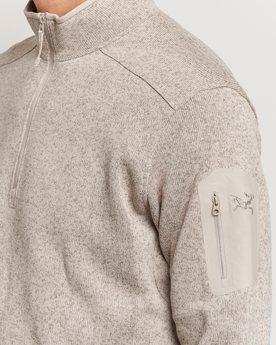 Men | Sweaters & Knitwear | Arc'teryx | Covert Half Zip  Rune Heather