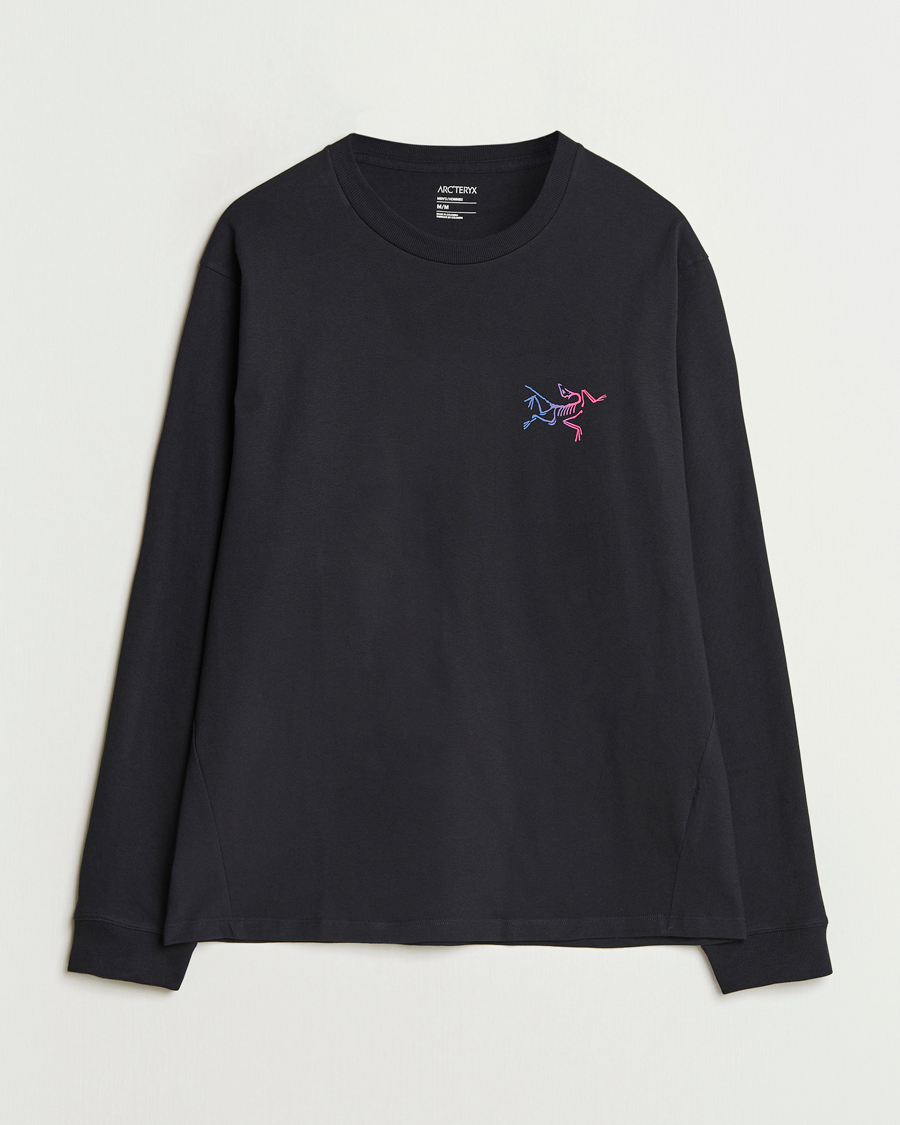 Men | T-Shirts | Arc'teryx | Kragg Heavy Cotton Long Sleeve T-Shirt Black