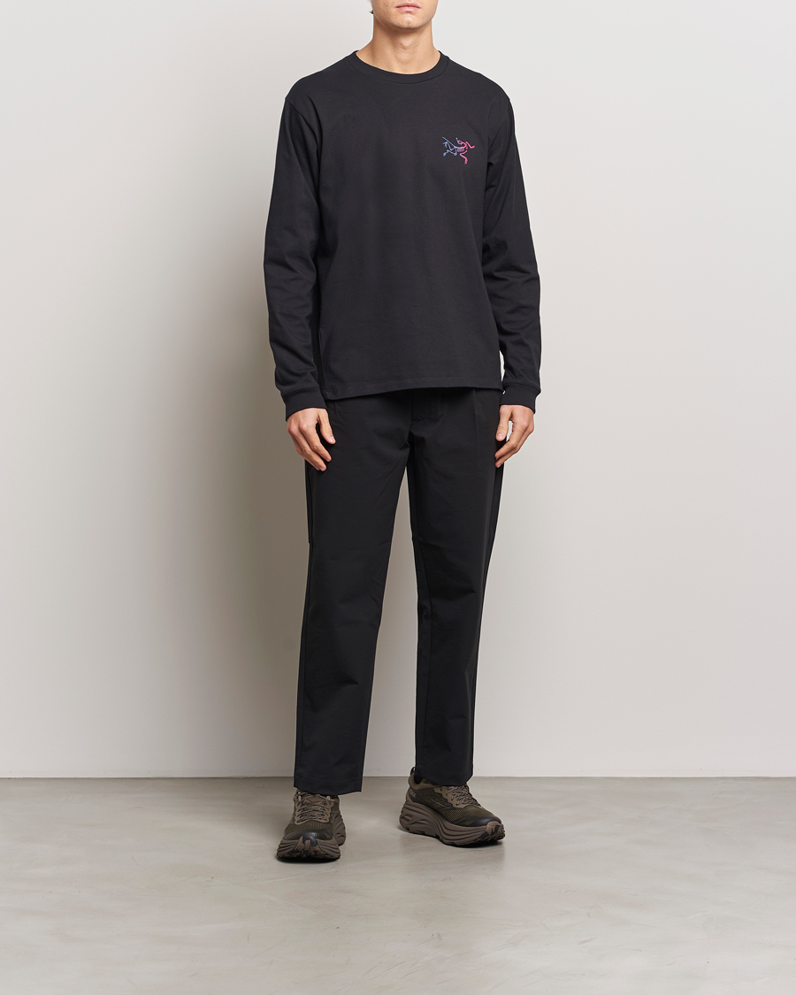 Men | T-Shirts | Arc'teryx | Kragg Heavy Cotton Long Sleeve T-Shirt Black