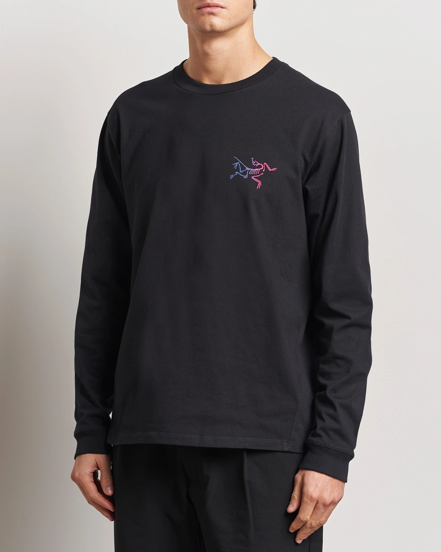 Men | T-Shirts | Arc'teryx | Kragg Heavy Cotton Long Sleeve T-Shirt Black