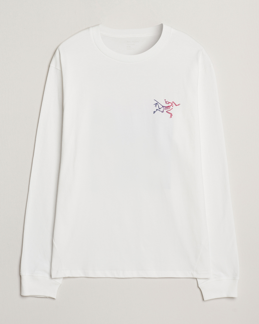 Arc'teryx Kragg Heavy Cotton Long Sleeve T-Shirt White at