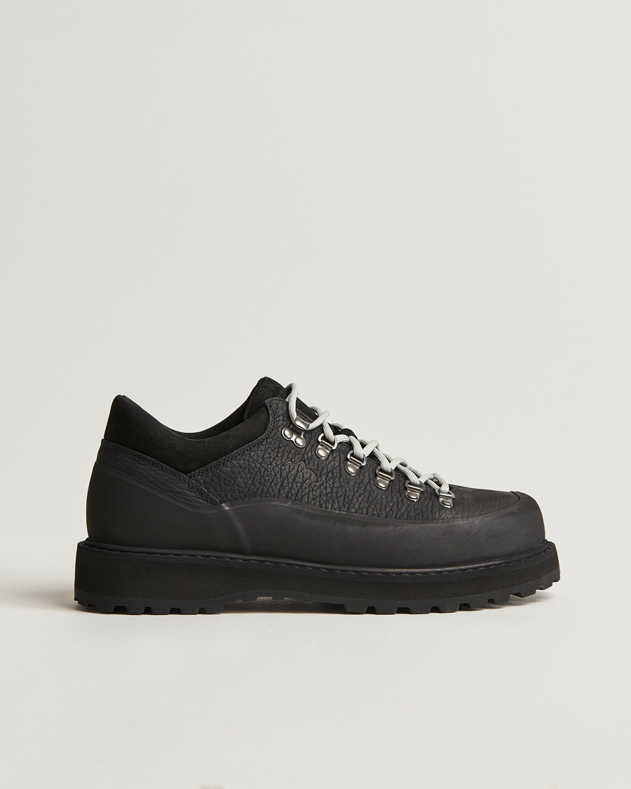 Diemme Cornaro Gomma Low Boot Black Calf at CareOfCarl.com