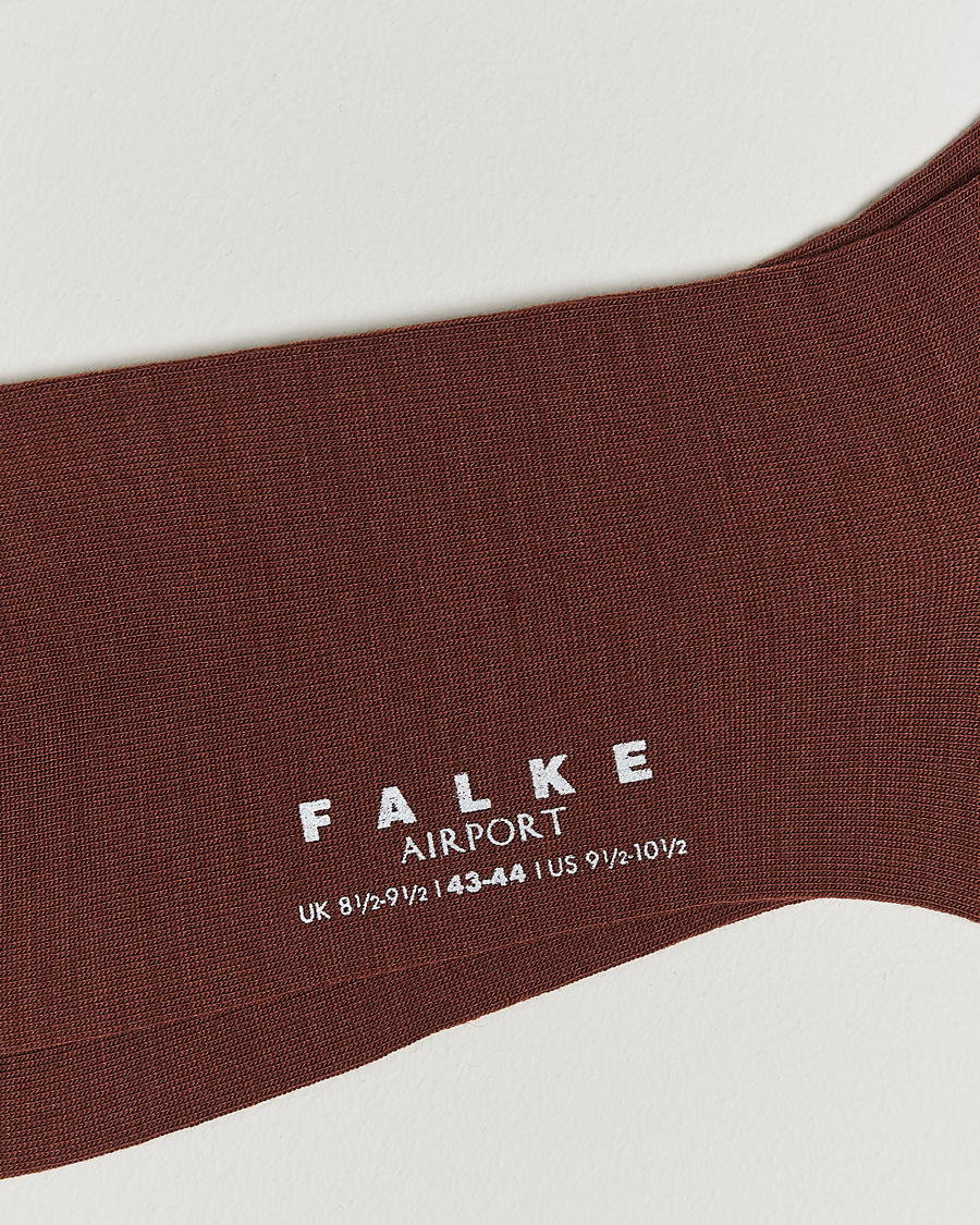 Men | Underwear & Socks | Falke | Airport Socks Cinnamon Brown