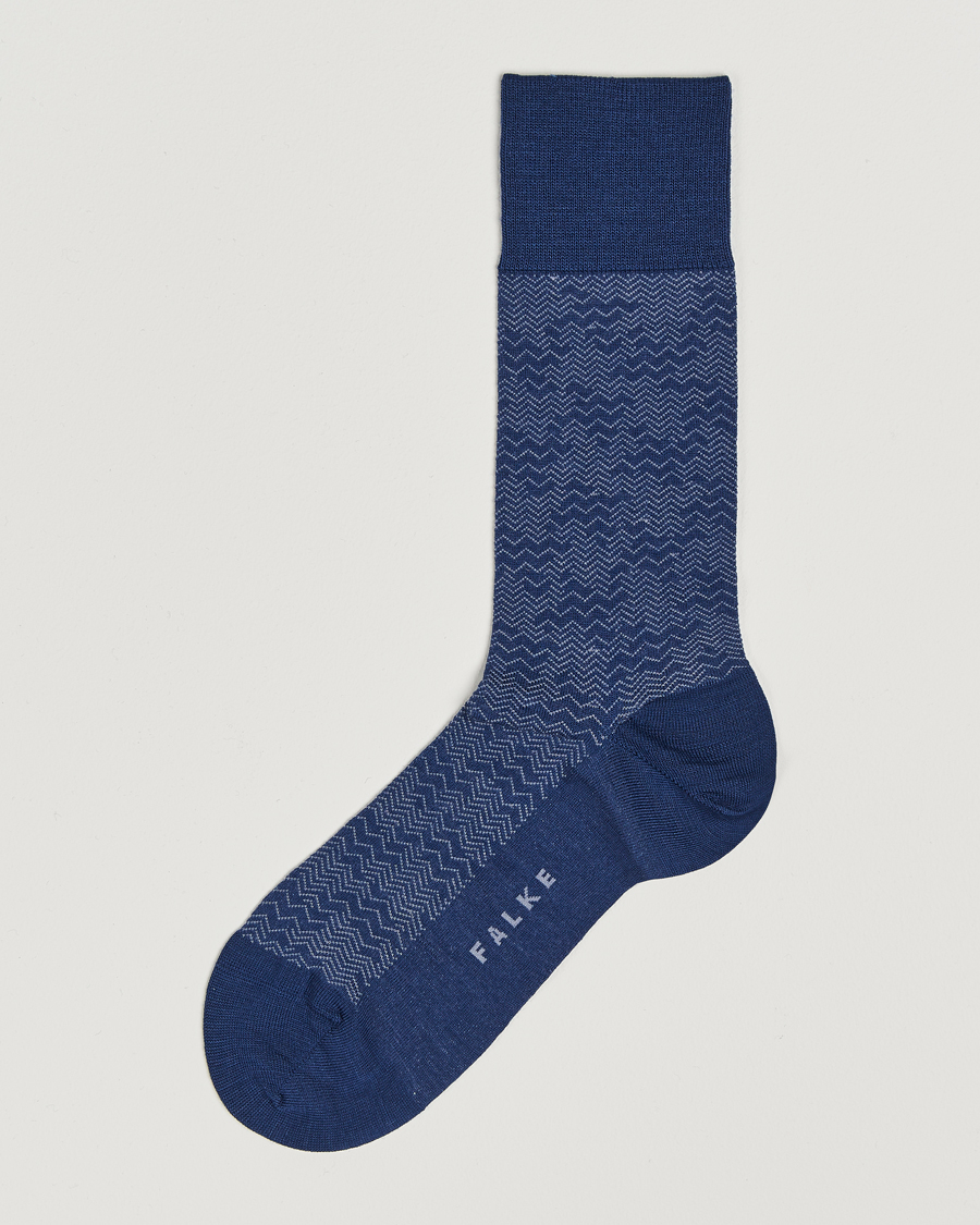 Men | Underwear & Socks | Falke | Mighty Nest Wool/Cotton Socks Royal Blue