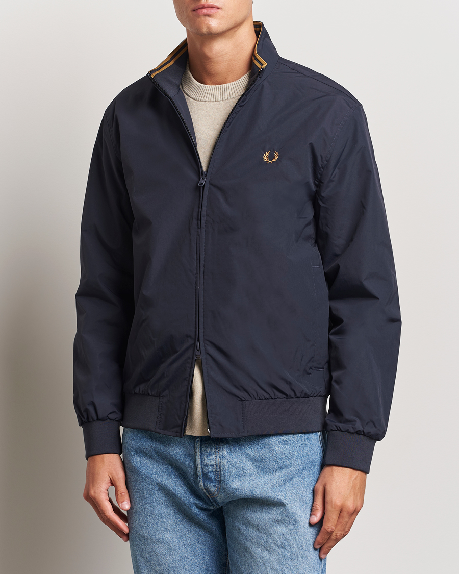 Men | Coats & Jackets | Fred Perry | Brentham Jacket Navy