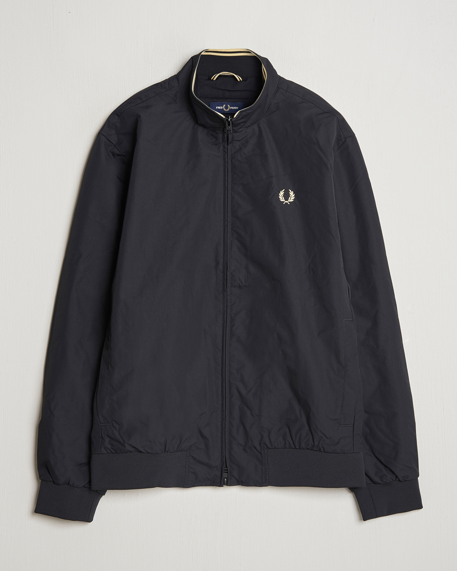 Men | Coats & Jackets | Fred Perry | Brentham Jacket Black