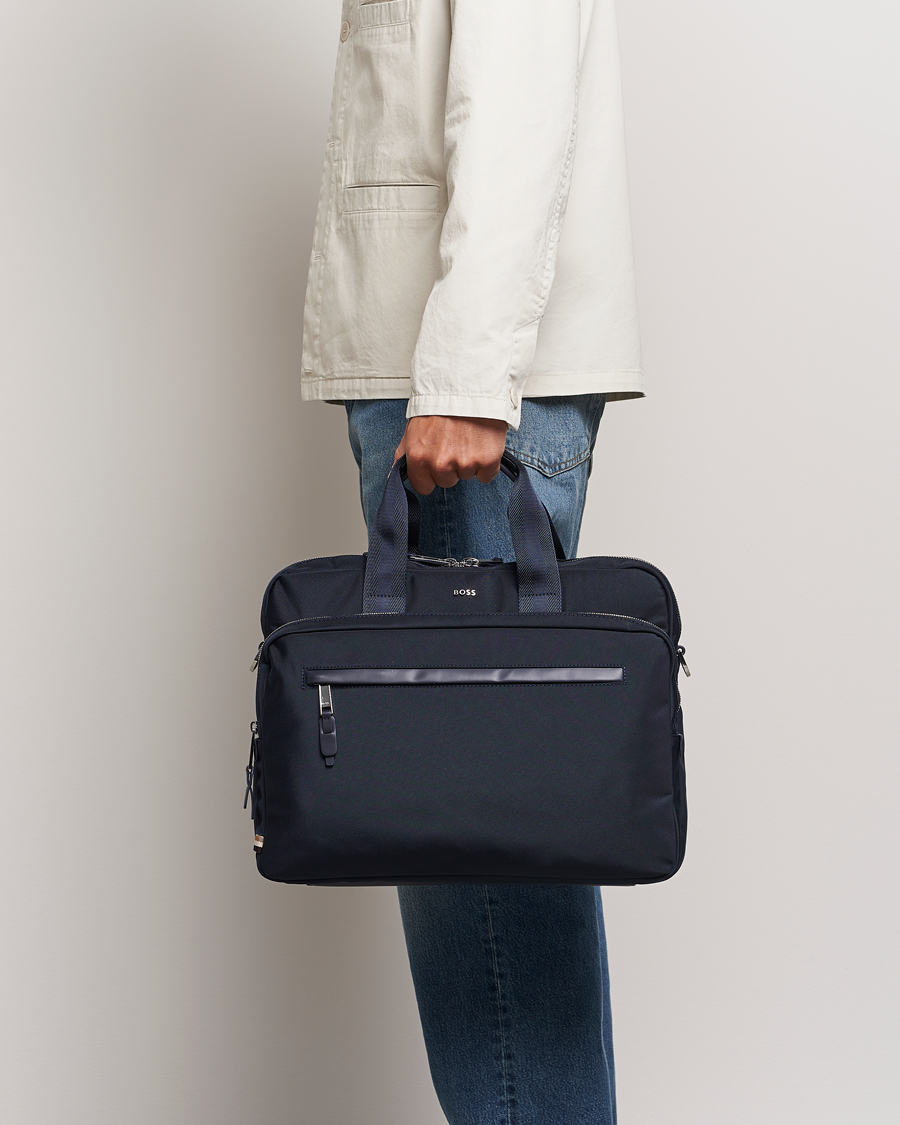 Men | BOSS BLACK Highway Doc Case Dark Blue | BOSS BLACK | Highway Doc Case Dark Blue