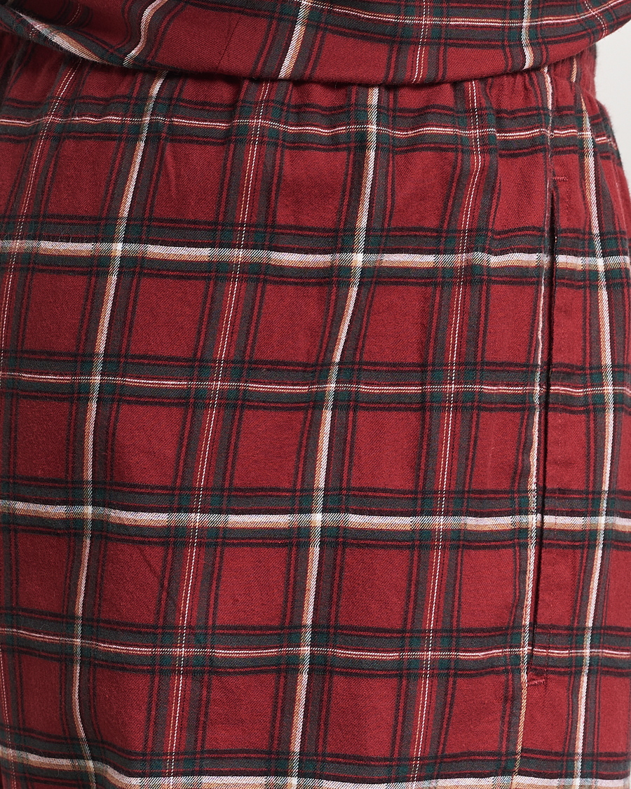 Men | Pyjamas & Robes | BOSS BLACK | Holiday Checked Pyjama Set Dark Red