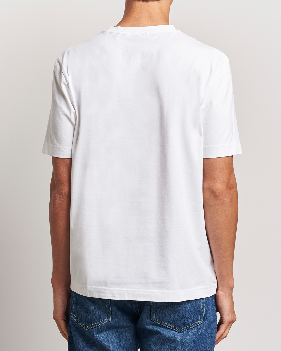Men | T-Shirts | BOSS ORANGE | Tchup Logo Crew Neck T-Shirt White